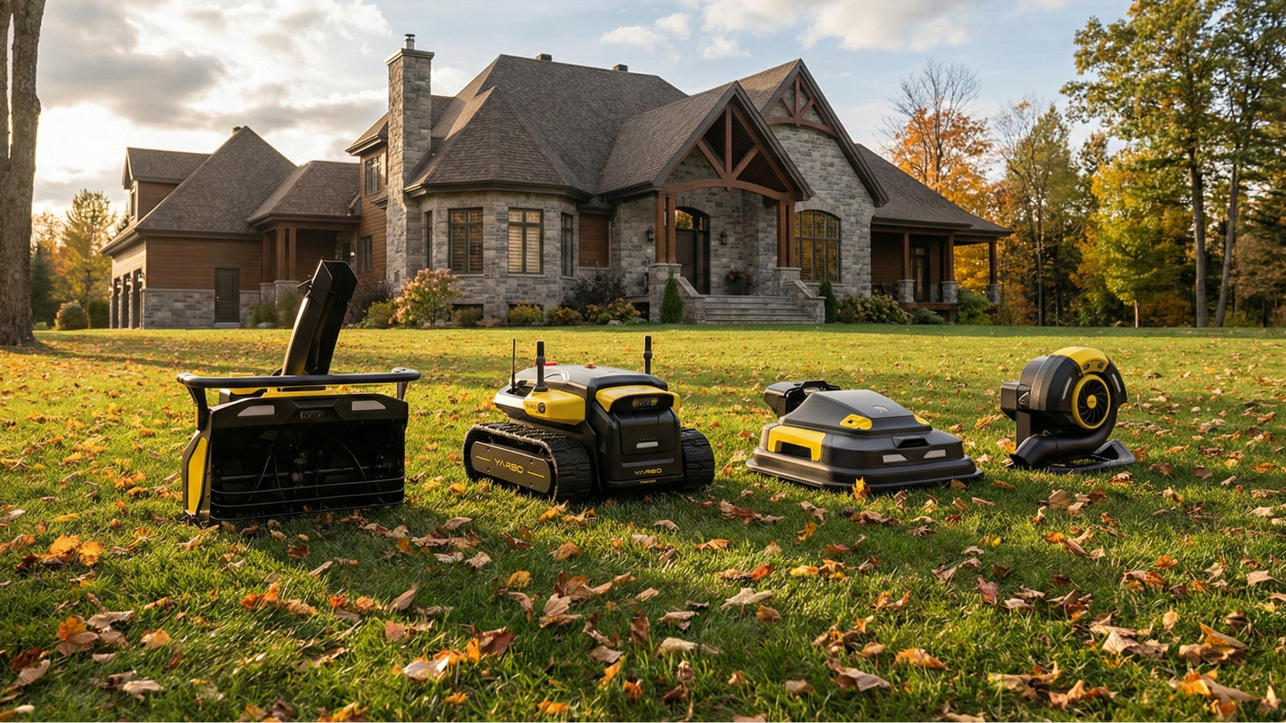 Pack 4 Saisons Yarbo — Automatisation complète